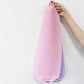 Stretchbar rygggummi badhandduk