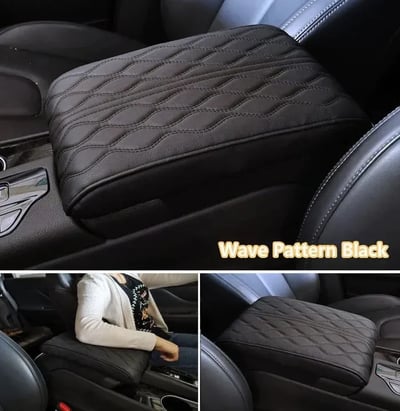 🔥🔥Memory Cotton Leather Car Armrest Box Pad (universell stil)