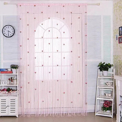 (🔥HOT REA NU 49% RABATT) - Rose Thread Door Gardin