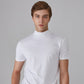 🎁2025 Nyår Hot Sale🎁Hög hals Slim Fit T-shirt för män