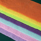 Stretchbar rygggummi badhandduk