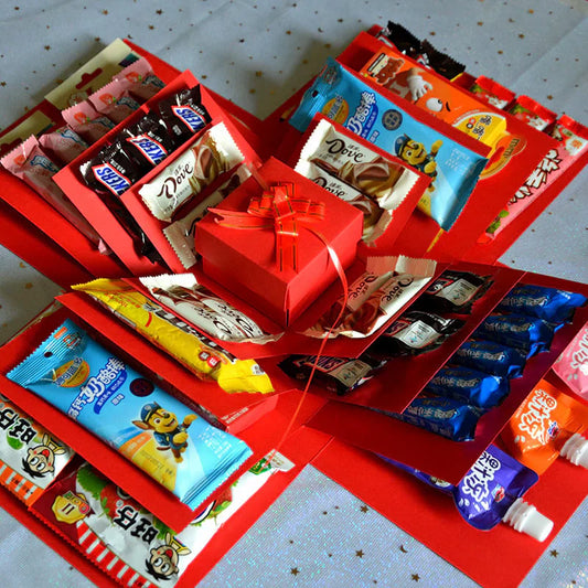 ✨ Explosion Presentlåda – Skapa Minnen Som Varar! 🎁