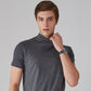 🎁2025 Nyår Hot Sale🎁Hög hals Slim Fit T-shirt för män