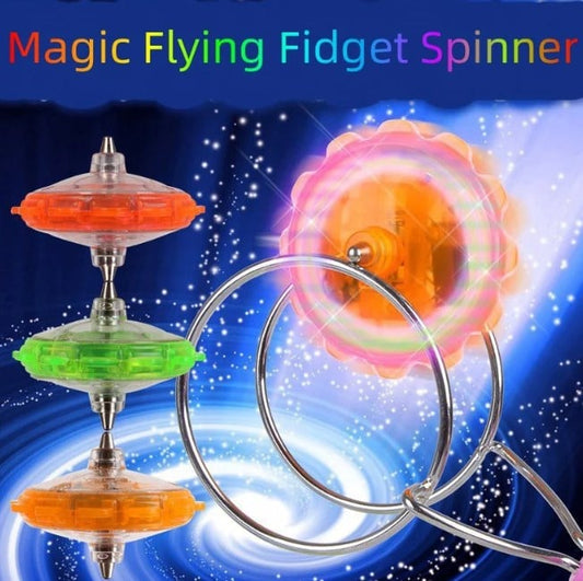 🔥Creative LED Light Luminous Fidget Spinner Magnetic Gyro