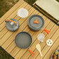 Aluminium Utomhus Camping Köksredskap Set