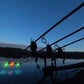LED-lampa för fiskespö med summer