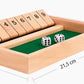 🔥ROLIGA FAMILJESPEL-Shut The Box Brädspel🎲