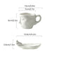 Metal Touching Face Creative Keramisk Kiss-kaffemugg