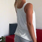 🎉Varm försäljning 49% rabatt🎉Löst sittande U-ringad Camisole med rynkad rem för kvinnor