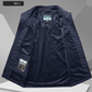 ⏰ Tidsbegränsat Erbjudande: 50% RABATT 🔥🧥 Herr Oversized Ärmlös Västjacka Med Fickor