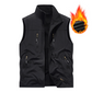⏰ Tidsbegränsat Erbjudande: 50% RABATT 🔥🧥 Herr Oversized Ärmlös Västjacka Med Fickor