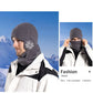 Vinter mössa Scarf Set Varm stickad mössa