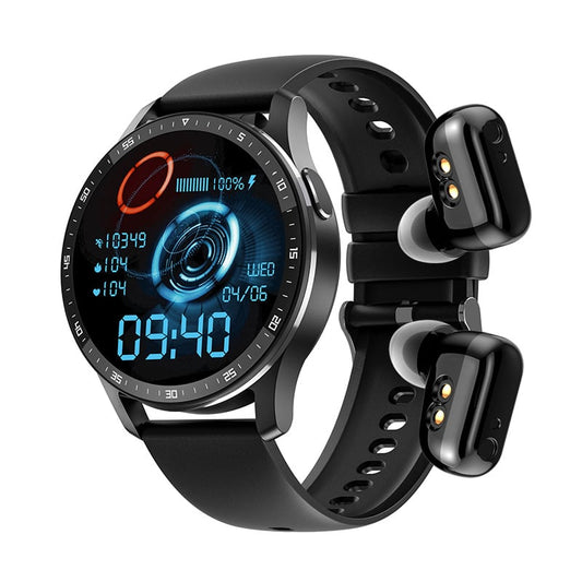 X7 2 i 1 SmartWatch med Bluetooth-hörlurar