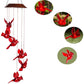 49 % RABATT - Solar Cardinal Wind Chime Light