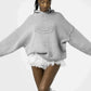 S Prägung Stricken Hoodies