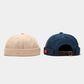 Bästa presenten - personlig vintage unisex hatt utan brätte